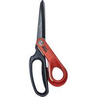 Heavy-Duty Titanium Coated Tradesman Shears, 10", Rings Handle Trail Hammer and Bolt