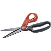 Heavy-Duty Titanium Coated Tradesman Shears, 10", Rings Handle Trail Hammer and Bolt