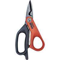 Electrician's Data Shears, 6", Rings Handle Trail Hammer and Bolt