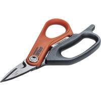 Electrician's Data Shears, 6", Rings Handle Trail Hammer and Bolt