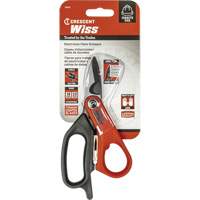 Electrician's Data Shears, 6", Rings Handle Trail Hammer and Bolt