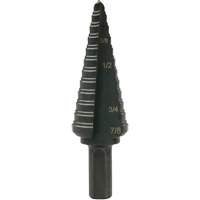 Multi-Hole Step Bit, 3/16"/4.8 mm - 7/8"/#4/22.2 mm  Trail Hammer and Bolt
