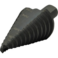 Multi-Hole Step Bit, 3/16"/4.8 mm - 7/8"/#4/22.2 mm  Trail Hammer and Bolt