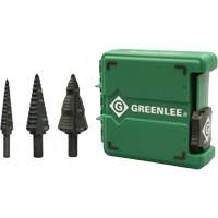Step Bit Set, 1/8"/3/16" - 1/2"/7/8"/1-1/8"  Trail Hammer and Bolt