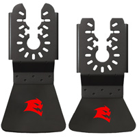 Universal Fit High Carbon Steel Oscillating Scraper Set for Adhesive Removal Trail Hammer and Bolt