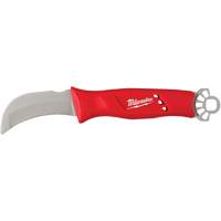 Linemans Blunt Tip Hawkbill Knife with STICKWORK 3-in-1 Ring Trail Hammer and Bolt