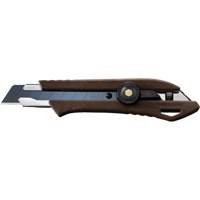 Couteau avec verrou &agrave; cliquet, 18 mm, Prise en Bois Trail Hammer and Bolt