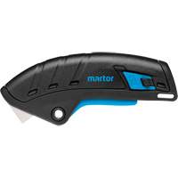 Secupro Merak Retractable Safety Knife, 9 mm, Ceramic, Heavy-Duty, Plastic Handle Trail Hammer and Bolt