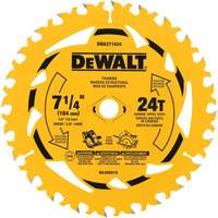 Lame de scie circulaire, 7-1/4", 24 dents, Pour Bois Trail Hammer and Bolt