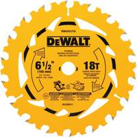 Lame de scie circulaire &agrave; charpente, 6-1/2", 18 dents, Pour Bois Trail Hammer and Bolt