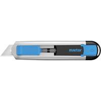 SECUNORM 525 Retractable Knife with Trapezoid Blade No. 99, 21 mm, Heavy-Duty, Aluminum Handle Trail Hammer and Bolt