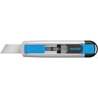 SECUNORM 540 Retractable Knife with Styropor Blade No. 17940, 36 mm, Stainless Steel, Heavy-Duty, Aluminum Handle Trail Hammer and Bolt