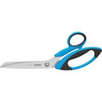 SECUPLUS 568 Stainless Steel Safety Scissors, 12-99/100", Rings Handle Trail Hammer and Bolt
