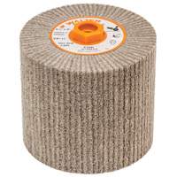 Blendex Surface Conditioning Drum, 4-1/2" Dia. x 4" W, 5/8"-11 Arbor, Fine Grit Trail Hammer and Bolt