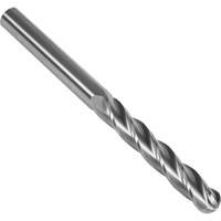Fraise en bout sph&eacute;rique extra longue 30° S147, 1/2" dia., 6" lo, 4 cannelures, 1/2" tige, Carbure Trail Hammer and Bolt