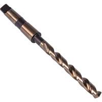 Foret &agrave; queue conique robuste, 9/16", Acier rapide au cobalt, Cannelure 4-7/8", Pointe de 135° Trail Hammer and Bolt