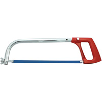 Adjustable Tubular Steel Hacksaw Frame, Plain Handle Trail Hammer and Bolt