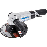 Meuleuse &agrave; angle tr&egrave;s robuste, Roue 7", Entr&eacute;e 3/8" NPT, 7800 Tr/min Trail Hammer and Bolt