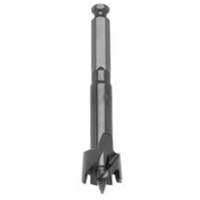 Standard Self-Feed Drill Bit, 1-1/8", 6" Length, 7/16" Hex Shank Trail Hammer and Bolt