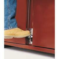 Jobsite Shelf Cabinet, Steel, 47.5 Cubic Feet, Red Trail Hammer and Bolt
