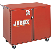 Rolling Work Bench, 49-7/8" W x 40-5/8" H x 26-7/8" D, 24.6 Cubic Feet Capacity Trail Hammer and Bolt