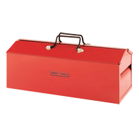Coffre &agrave; outils, 8-13/20" P x 21-3/10" la x 9" h, Rouge Trail Hammer and Bolt
