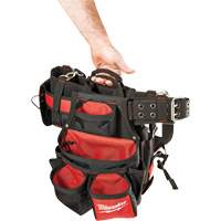 Ceinture de travail a/m&eacute;canisme de suspension pour entrepreneur, Nylon, Noir Trail Hammer and Bolt