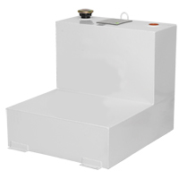 Steel Fuel Transfer Tank, Steel, 48 gal. Capacity, White Trail Hammer and Bolt