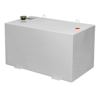 Steel Fuel Transfer Tank, Steel, 100 Gal. Capacity, White Trail Hammer and Bolt