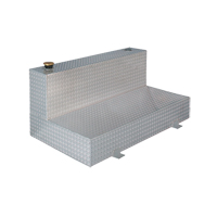 Aluminum Fuel Transfer, Aluminum, 100 Gal. Capacity, Silver Trail Hammer and Bolt