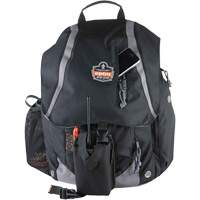 Sac &agrave; dos pour outils 5143 Arsenal, 15" lo x 8" la, Noir, Polyester Trail Hammer and Bolt