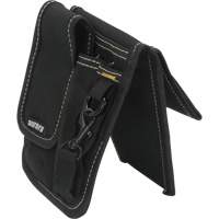 Porte-outils & t&eacute;l&eacute;phone cellulaire &agrave; plusieurs pochettes, Porte-outil multiple, Polyester, 4 Poches Trail Hammer and Bolt