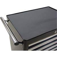 Industrial Tool Cart, 7 Drawers, 27" W x 18-3/4" D x 39" H, Black Trail Hammer and Bolt