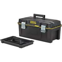 FatMax&reg; Structural Foam Tool Box, 23" W x 12' D x 10-1/2" H, Black/Yellow Trail Hammer and Bolt