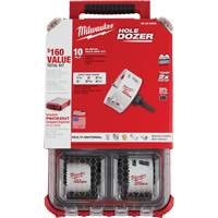 Trousse de scie cloche Packout Hole Dozer, 10 morceaux Trail Hammer and Bolt