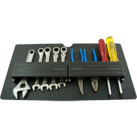 Panneau porte-outils de grande taille pour coffre &agrave; outils mobile Trail Hammer and Bolt