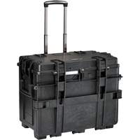 Military Mobile Tool Chest With Drawers, 8 Drawers, 22-4/5" W x 15" D x 18" H, Black Trail Hammer and Bolt
