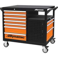 Chariot industriel, 2 tiers, 45" x 40" x 28-3/4" Trail Hammer and Bolt