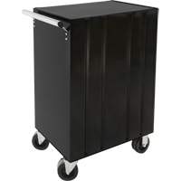 Industrial Tool Cart, 3 Drawers, 29-4/5" W x 21-1/5" D x 38-4/5" H, Black Trail Hammer and Bolt