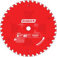 Contractor Saw Blades - Finishing Saw Blades, 8-1/4", 40 Teeth, Wood Use Trail Hammer and Bolt