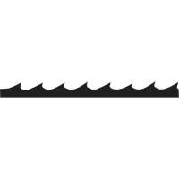 12 lames de scie &agrave; chantourner &agrave; dents libres, Coupe spirale, 0,045" la x 5" lo, 14 dents par pouce Trail Hammer and Bolt