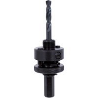 Mandrin de scie-cloche &agrave; tige hexagonale M45P, 1-1/4" - 6", 7/16" Tige Trail Hammer and Bolt