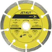 Lame &agrave; diamant segment&eacute;e de premi&egrave;re qualit&eacute; JET- KUT Trail Hammer and Bolt