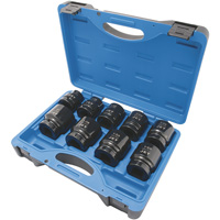 Jeu de douilles SAE &agrave; 6 pans PS901, 9 Mcx, Chocs, Prise de 1" Trail Hammer and Bolt