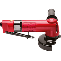 Angle Grinders, 4" Wheel, 1/4" NPTF Inlet, 14000 RPM Trail Hammer and Bolt