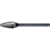 Fraises au carbure solide - Arboriforme avec embout sph&eacute;rique CLEVELAND, SF-1, 1/4" dia., 5/8" profondeur de la coupe Trail Hammer and Bolt