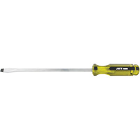 Tournevis &agrave; fente avec manche g&eacute;ant, 3/8", 10" lo, Prise Plastique Trail Hammer and Bolt