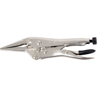 J6LN Super Heavy-Duty  Locking Pliers with Cutter, 6" Length, Long Nose Trail Hammer and Bolt