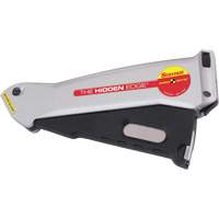 Hidden Edge&reg; Knife, 19 mm, Steel, Aluminum Handle Trail Hammer and Bolt
