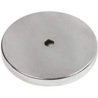 Aimants ronds &agrave; profil bas, dia. 1-1/4", Force de 35 lb Trail Hammer and Bolt